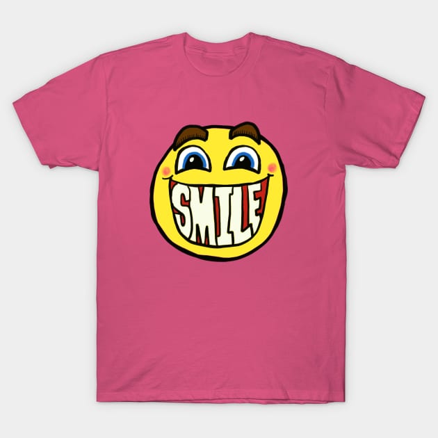 Smile! T-Shirt by wolfmanjaq